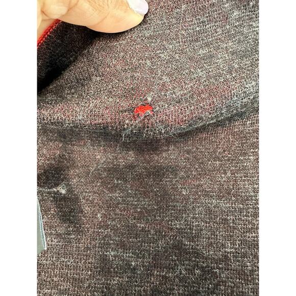 Eileen Fisher Sweater Orange Cozy Soft Basic Wool Reversible Funnel Neck Small‎ - Picture 6 of 11